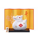 【正月用品】薬師窯　錦彩招福辰（福）　29│キャラクターグッズ・地球儀・雑貨　季節小物