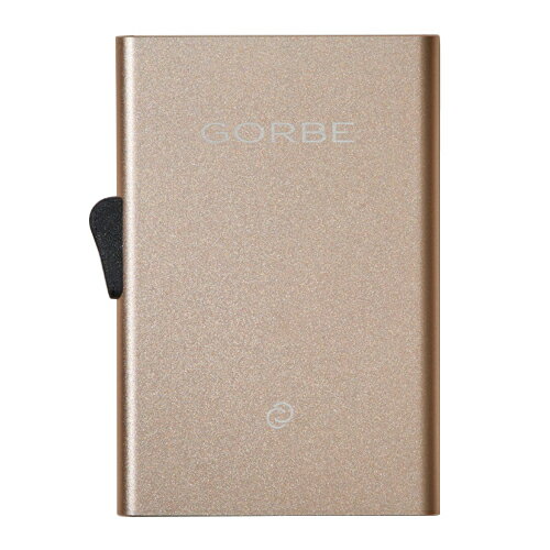 ゴルベ（GORBE） アルミニウムカードホルダー シャンパンゴールド