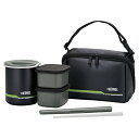 サーモス(THERMOS) 保温弁当箱 DBQ−502 マットブラック 1100mL