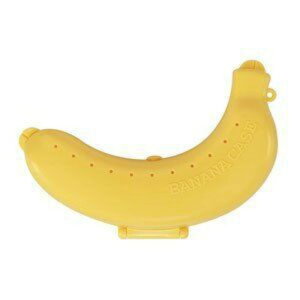 スケーター　携帯バナナケース（ハード）　イエロー│お弁当箱　弁当箱