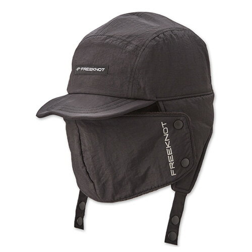 フリーノット（FREEKNOT）　フルカバーウォームキャップ　2　Y3231−F−90　ブラック