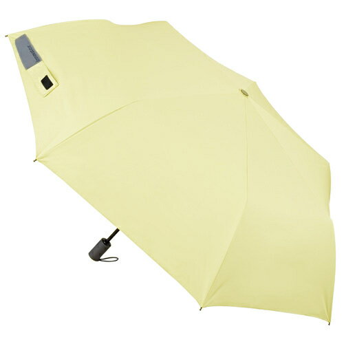 【送料無料】イノベーター×ハンズ　晴雨兼用自動開閉傘　60cm　ペールライトイエロー│傘・レインウェア・雨具　日傘・晴雨兼用傘のサムネイル