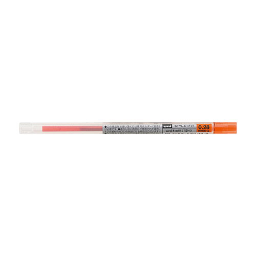 三菱鉛筆　スタイルフィット　ゲルインクボールペン　UMR−109　リフィル　0.28mm　マンダリンオレンジ