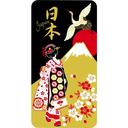 フロンティア Jステッカー SL-236 舞妓と富士山