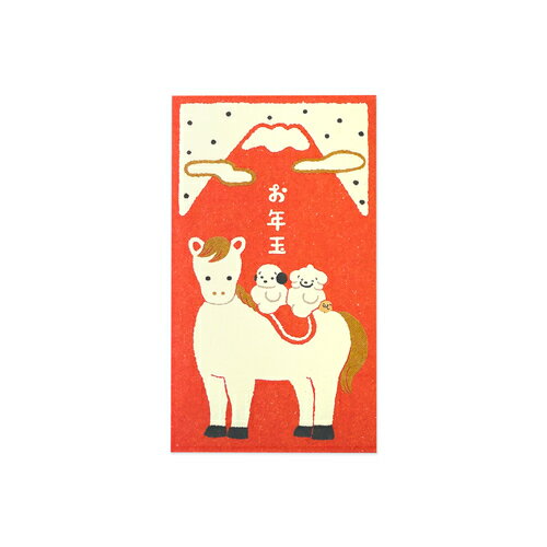 フロンティア 穂の湯 伊予和紙ぽち袋 馬と富士