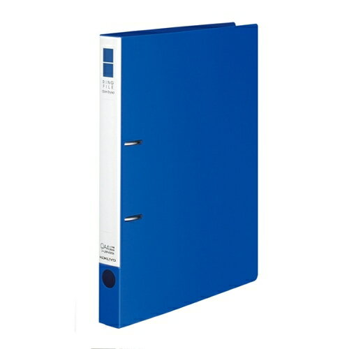 コクヨ（KOKUYO）　リングファイル　スリムスタイル　A4　青　フ−URF430B