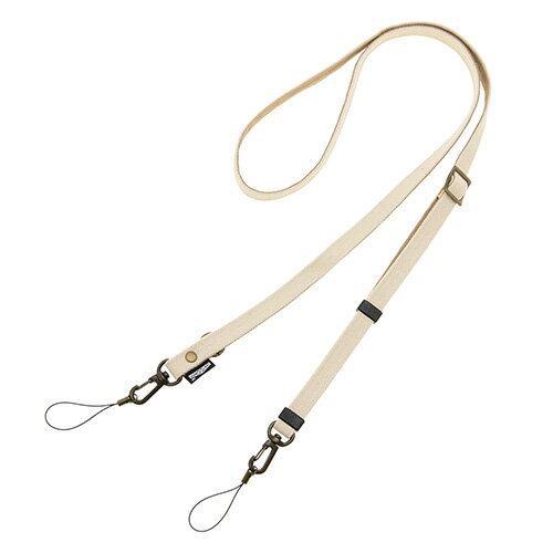 ハイキャンプ（HIGHCAMP）　帆布2WAYストラップ　キナリ