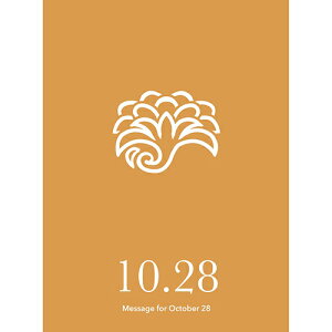 草紙堂　花結びメッセージカード　10月28日│カード・メッセージカード　バースデー・誕生日カード