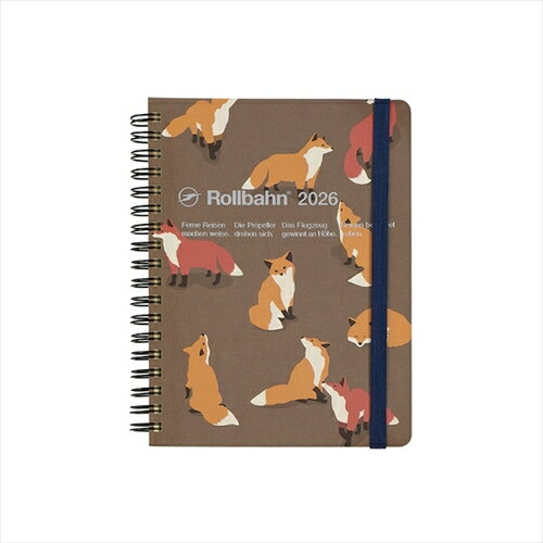 【2025年10月始まり】　デルフォニックス（DELFONICS）　ロルバーンダイアリー　アニマル　L　マンスリ..