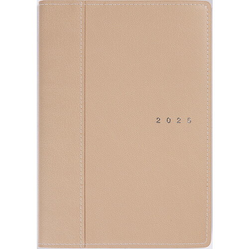 【2025年1月始まり】高橋書店　シャルム6　B6　ウィークリーリンクアップ　356　サピアベージュ　月曜始まりのサムネイル