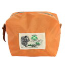 サンパック(SUNPAK) ナイロンポーチ オレンジ