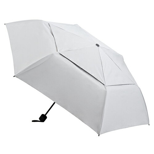 傘ソムリエ×ハンズ　風が抜ける傘　55cm　スモーキーホワイト│傘・レインウェア・雨具　日傘・晴雨兼用傘のサムネイル