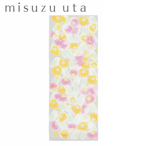 プレーリードッグ（PRAIRIEDOG）　みすゞうた　手ぬぐい　金子みすゞ　KM−TE−001　花と鳥（楽天・ハンズ（HANDS）楽天市場店）