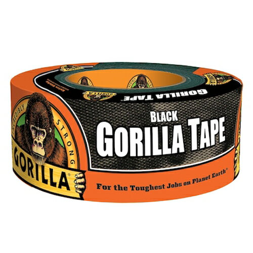 GORILLA ゴリラテープ 強力補修テープ 1776 ブラック│ガムテープ 粘着テープ 防水テープ