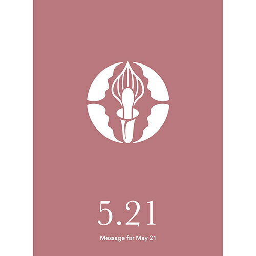 草紙堂　花結びメッセージカード　5月21日