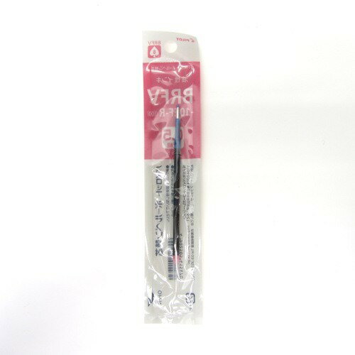 パイロット（PILOT）　油性ボールペン替芯（アクロインキ）　0.5mm　BRFV-10EF-R　レッド