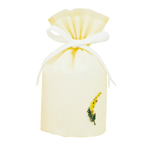 ゼットアンドケイ(Z&K) オーガンジーギフトバッグ S ミモザ