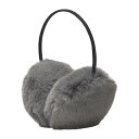 エスタ(estaa) イヤマフラー 細アームふわふわ グレー