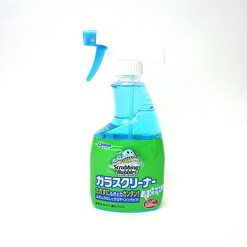 J　スクラビングバブル　ガラスクリーナー本体　500│掃除用洗剤　網戸・ガラスクリーナー