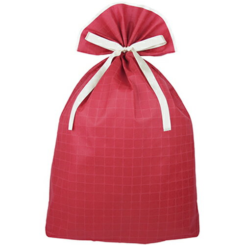 インディゴ　ワッフルバッグ　3L　レッド　PG067│ラッピング用品　ラッピング袋