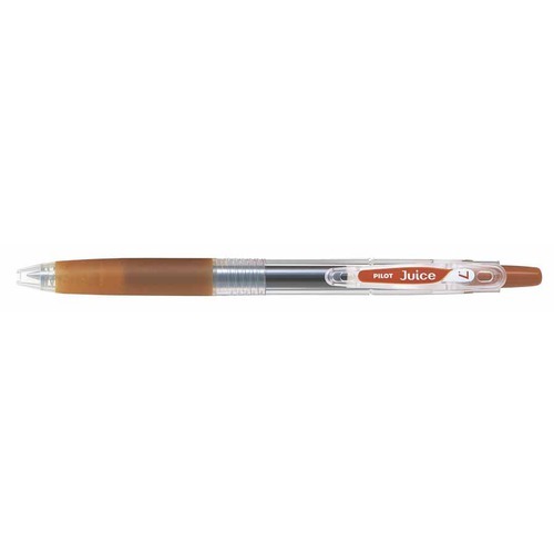 パイロット（PILOT）　Juice　ゲルインキボールペン　細字0.7mm　ブラウン