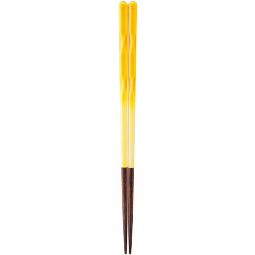 カワイ　食洗箸　FIT　23cm　イエロー