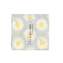 白雪 白雪友禅はんかち マーガレット/グレー