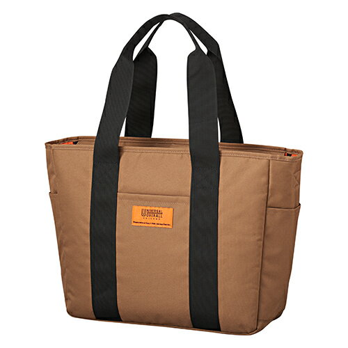 ハンズオリジナル　ユニバーサルオーバーオール　2WAYトートバッグ　ダークベージュ