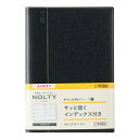 【2025年4月始まり】 日本能率協会 NOLTY(ノルティ) キャレル B6 ウィークリーホリゾンタル 9086 ブラック 月曜始まり