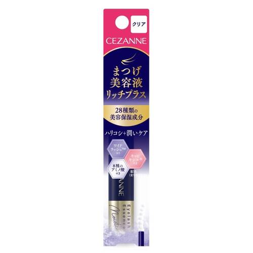 セザンヌ（CEZANNE）　まつげ美容液　リッチプラス　クリア　4g