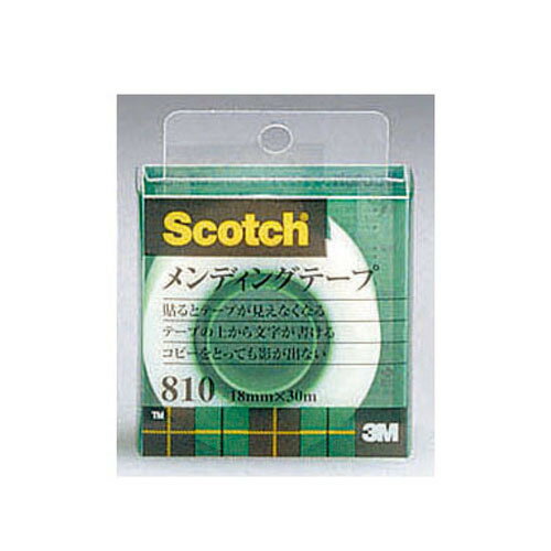 3M　スコッチ　メンディングテープ　810−1−18C　18mm