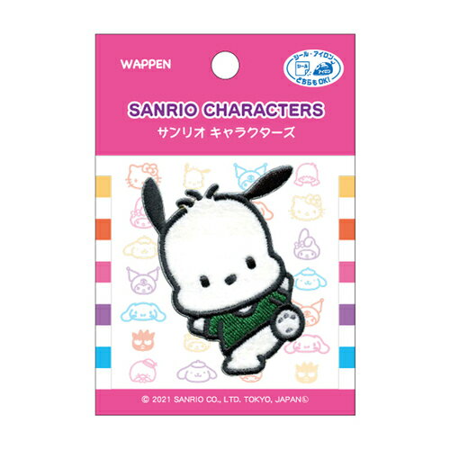 パイオニア　ワッペン　サンリオキャラクターズ　ポチャッコ　SCW550SCW46