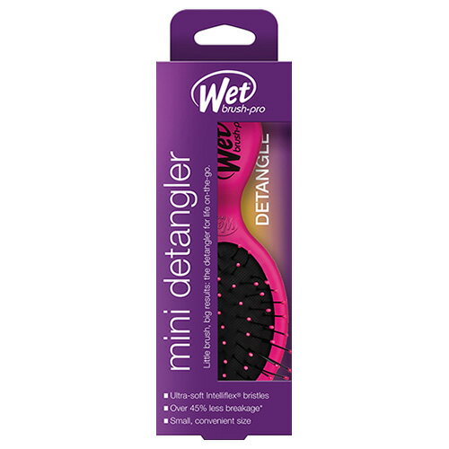 ウェットブラシ ミニ ディタングラー ピンク