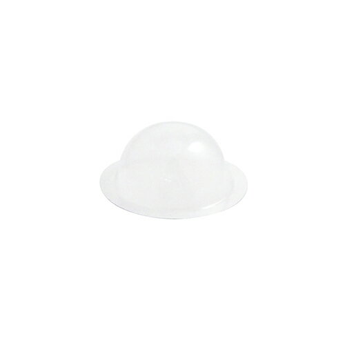 花昭　透明塩ビ半球体　2コ組　径60mm│樹脂・プラスチック　樹脂ドーム・カプセル