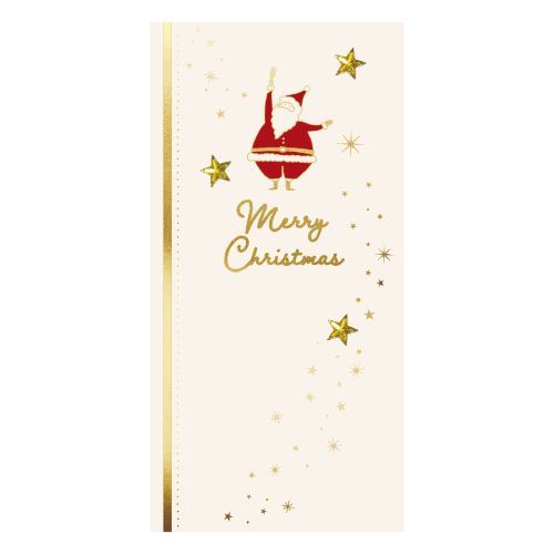 【クリスマス】　包む　祝儀袋　チアーズサンタ　CK020　1枚入