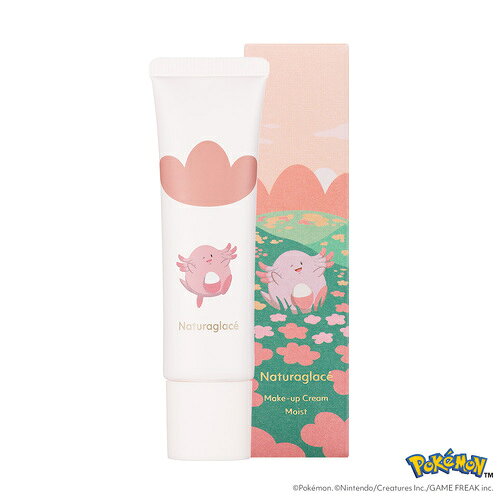 Makeup Base - ナチュラグラッセ（naturaglace）　ポケモンコレクション　メイクアップクリーム　モイストP　30g　ラベンダーピンク