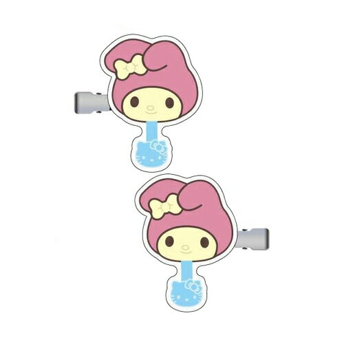 バンダイ　サンリオキャラクターズチョコレート　ヘアクリップ　マイメロディ