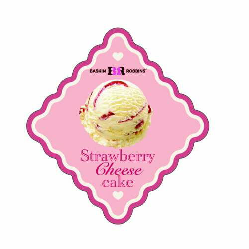 樂天商城 - フロンティア　サーティワンステッカー　ストロベリーチーズケーキ