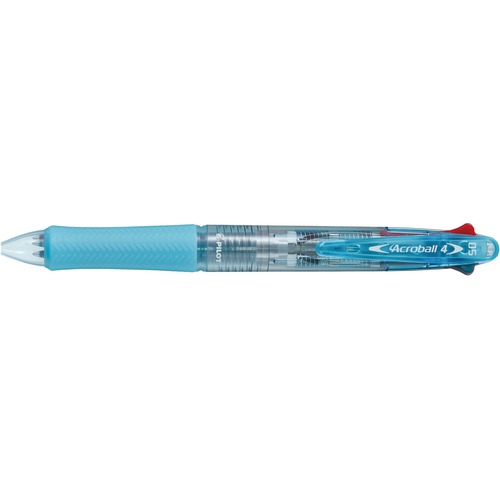 パイロット　アクロボール4　0.5mm　極細　クリアソフトブルー│ボールペン　多色ボールペン