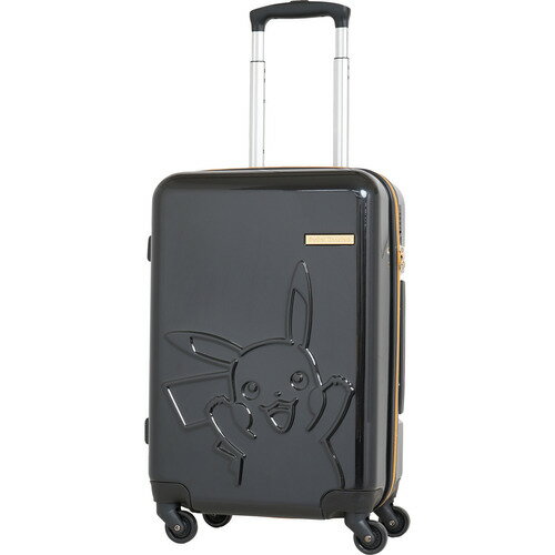 ポケモン（POKEMON） ピカチュウ スーツケース ジッパーキャリー S 37L PK-0864-50 ブラック