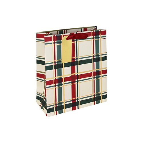 【クリスマス】 クレールフォンテーヌ(Clairefontaine) ペーパーバッグ クリームタータン S