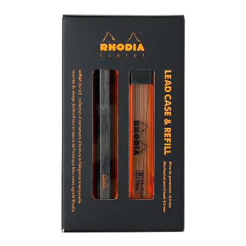 ロディア（RHODIA）　scRiptリードケース　レフィル付　cf9358　ブラック