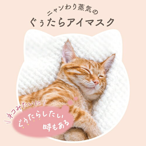キモチ　ネコのきもち　ホットアイマスク　お世話になりました　3枚入