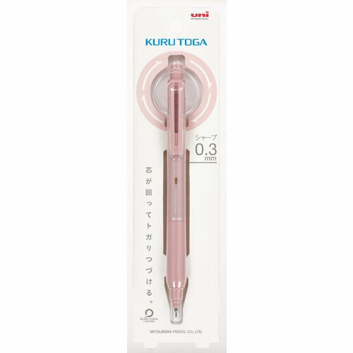 三菱鉛筆　クルトガ　KSモデル　0.3mm　M3KS1P.66　コーラルピンク│シャープペンシル　シャープペンシル本体のサムネイル