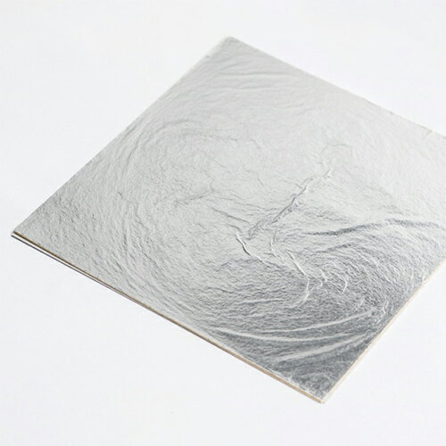 今井金箔　純銀箔　115ミリ角　10枚包