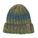 FREEKNOT かすりリブニットワッチ Y3200−F−60 グリーン