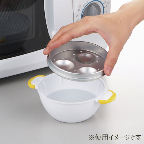 曙産業 レンジでらくチン! ゆでたまご 3個用...の紹介画像3