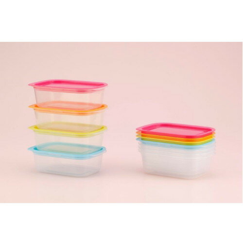 楽ちんパック 角型 400ml 4色組の紹介画像2