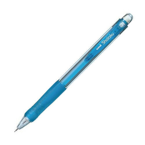 三菱鉛筆 VERYシャ楽 M5−100 透明水色│シャープペンシル シャープペンシル本体