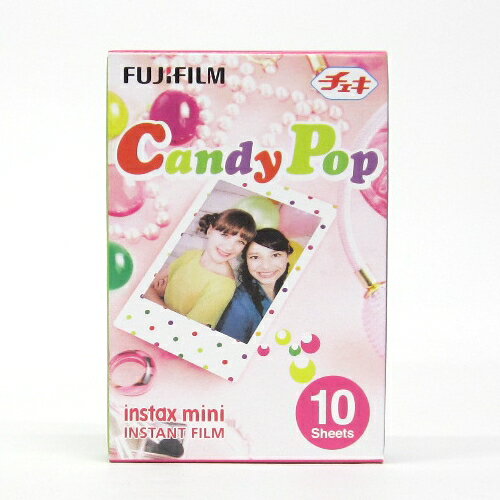 富士フイルム（FUJIFILM）　チェキ　フィルム　キャンディポップ　CANDYPOP1│アルバム・フォトフレーム　インスタントカメラ・フィルム